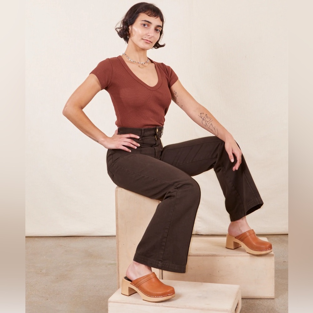 Big Bud Press Western Pants in Espresso